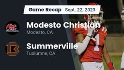 Recap: Modesto Christian  vs. Summerville  2023
