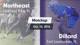 Matchup: Northeast High vs. Dillard  2016