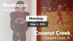 Matchup: Northeast High vs. Coconut Creek  2016