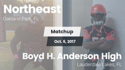Matchup: Northeast High vs. Boyd H. Anderson High 2017