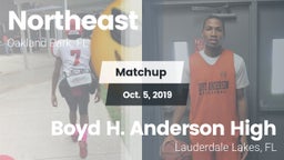 Matchup: Northeast High vs. Boyd H. Anderson High 2019