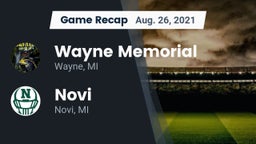 Recap: Wayne Memorial  vs. Novi  2021