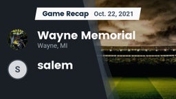 Recap: Wayne Memorial  vs. salem  2021