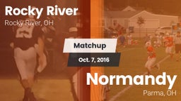 Matchup: Rocky River High vs. Normandy  2016