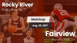 Matchup: Rocky River High vs. Fairview  2017