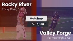 Matchup: Rocky River High vs. Valley Forge  2017