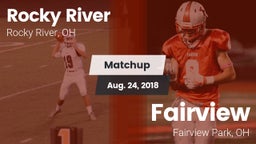 Matchup: Rocky River High vs. Fairview  2018