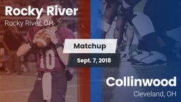 Matchup: Rocky River High vs. Collinwood  2018