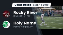 Recap: Rocky River   vs. Holy Name  2018