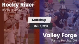 Matchup: Rocky River High vs. Valley Forge  2018