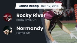 Recap: Rocky River   vs. Normandy  2018