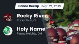 Recap: Rocky River   vs. Holy Name  2019