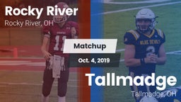Matchup: Rocky River High vs. Tallmadge  2019