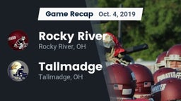 Recap: Rocky River   vs. Tallmadge  2019