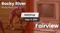 Matchup: Rocky River High vs. Fairview  2020