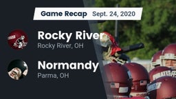 Recap: Rocky River   vs. Normandy  2020