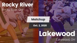 Matchup: Rocky River High vs. Lakewood  2020