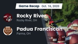 Recap: Rocky River   vs. Padua Franciscan  2020