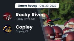 Recap: Rocky River   vs. Copley  2020