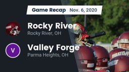 Recap: Rocky River   vs. Valley Forge  2020