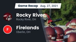 Recap: Rocky River   vs. Firelands  2021