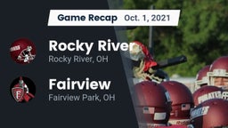 Recap: Rocky River   vs. Fairview  2021