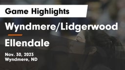 Wyndmere/Lidgerwood  vs Ellendale  Game Highlights - Nov. 30, 2023