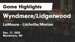 Wyndmere/Lidgerwood  vs LaMoure - Litchville/Marion Game Highlights - Dec. 17, 2020