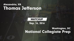 Matchup: Jefferson vs. National Collegiate Prep  2016