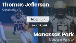 Matchup: Jefferson vs. Manassas Park 2017