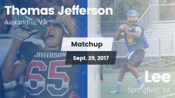 Matchup: Jefferson vs. Lee  2017