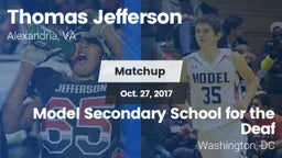 Matchup: Jefferson vs. Model Secondary School for the Deaf 2017