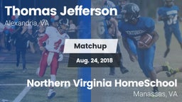 Matchup: Jefferson vs. Northern Virginia HomeSchool  2018