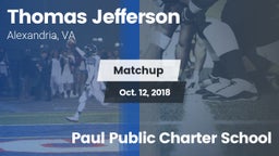 Matchup: Jefferson vs. Paul Public Charter School 2018
