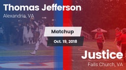 Matchup: Jefferson vs. Justice  2018