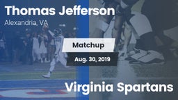 Matchup: Jefferson vs. Virginia Spartans 2019