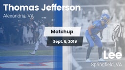 Matchup: Jefferson vs. Lee  2019