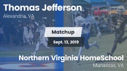 Matchup: Jefferson vs. Northern Virginia HomeSchool  2019