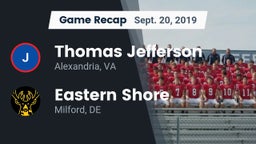 Recap: Thomas Jefferson  vs. Eastern Shore  2019