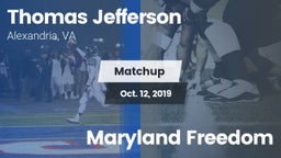 Matchup: Jefferson vs. Maryland Freedom 2019