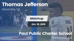 Matchup: Jefferson vs. Paul Public Charter School 2019