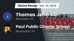 Recap: Thomas Jefferson  vs. Paul Public Charter School 2019
