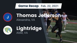 Recap: Thomas Jefferson  vs. Lightridge  2021