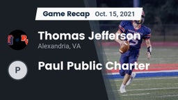 Recap: Thomas Jefferson  vs. Paul Public Charter 2021