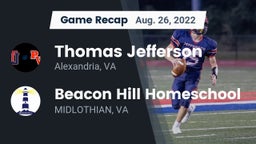 Recap: Thomas Jefferson  vs. Beacon Hill Homeschool 2022