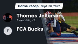 Recap: Thomas Jefferson  vs. FCA Bucks 2022