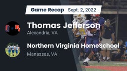 Recap: Thomas Jefferson  vs. Northern Virginia HomeSchool  2022