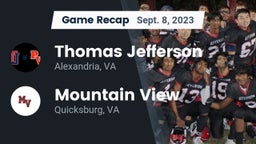 Recap: Thomas Jefferson  vs. Mountain View  2023