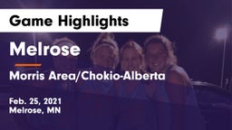 Melrose  vs Morris Area/Chokio-Alberta Game Highlights - Feb. 25, 2021