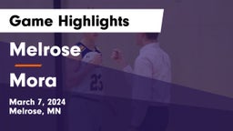 Melrose  vs Mora  Game Highlights - March 7, 2024